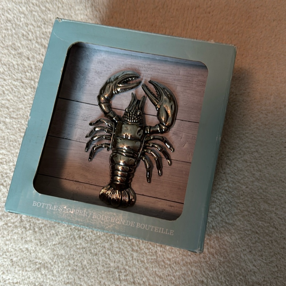 NIB Tommy Bahama Lobster Bottlestopper